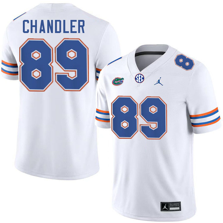 Wes Chandler Florida Jersey,Florida Gators #89 Wes Chandler Jersey Youth Uniforms-White